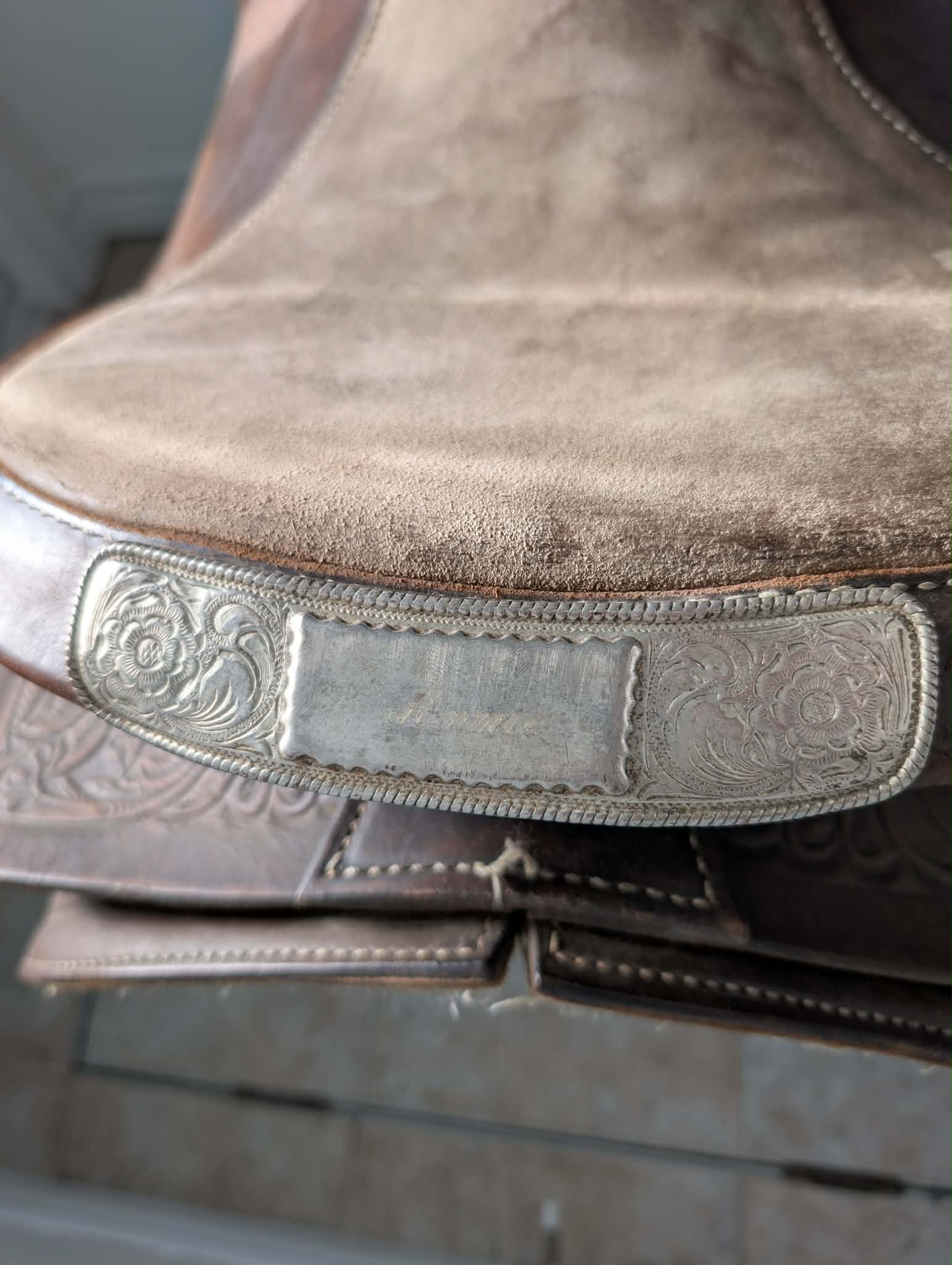 Selle western (3) - 6 1/2 pouces d'arçon