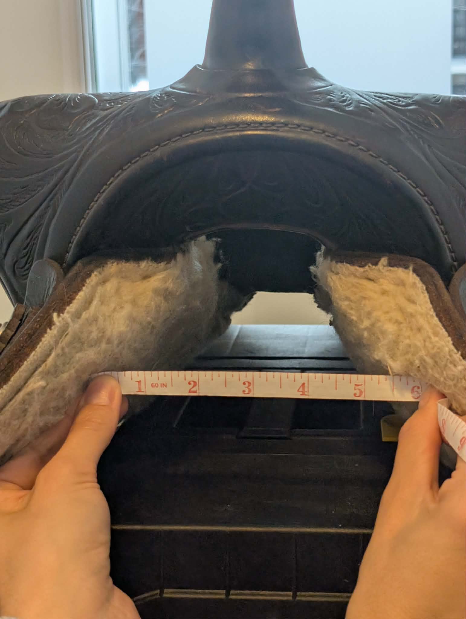 Selle western (2) - 6 1/2 pouces d'arçon