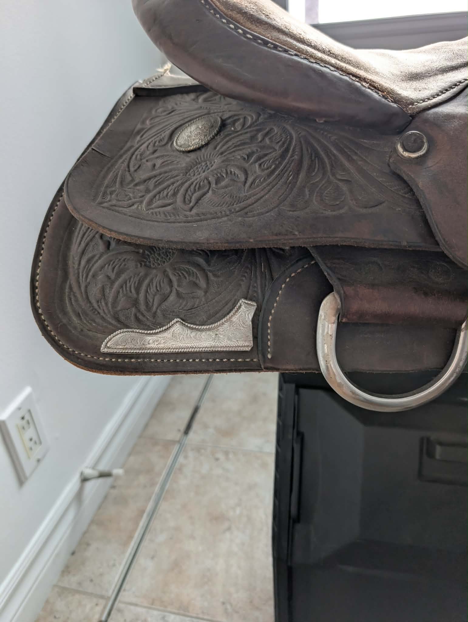 Selle western (3) - 6 1/2 pouces d'arçon