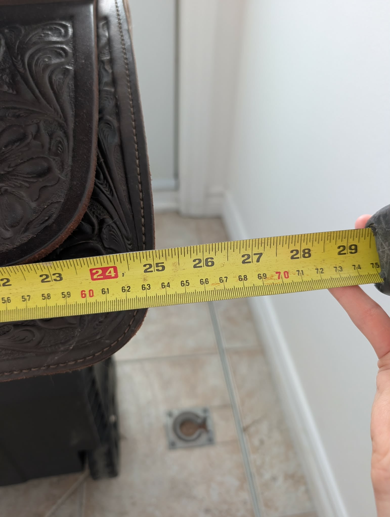 Selle western (2) - 6 1/2 pouces d'arçon