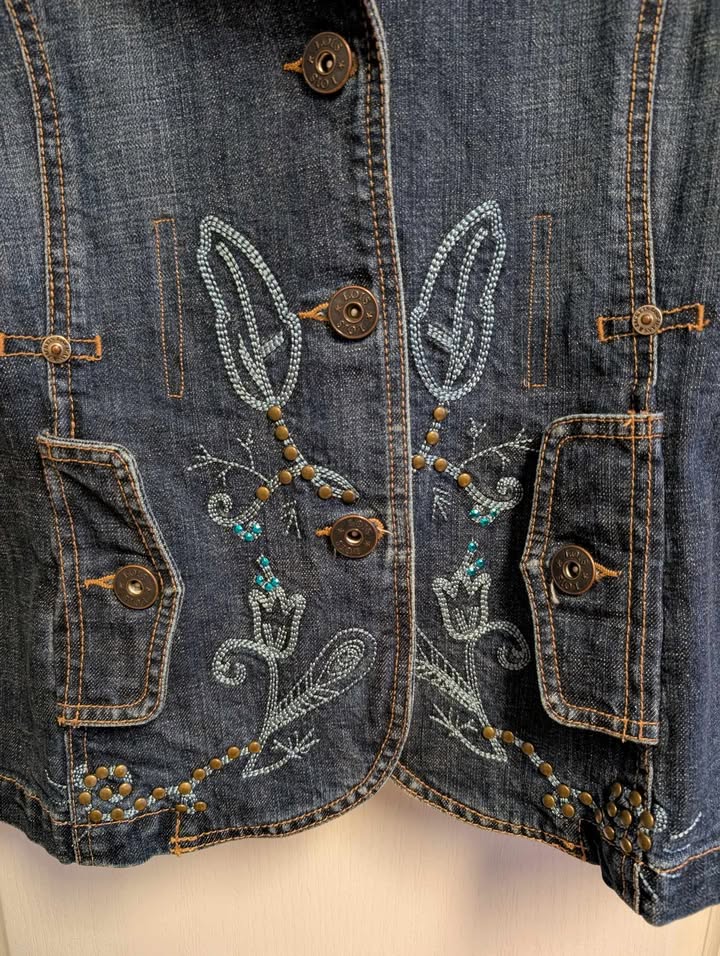 004 - Femme - Veste Jeans - Medium