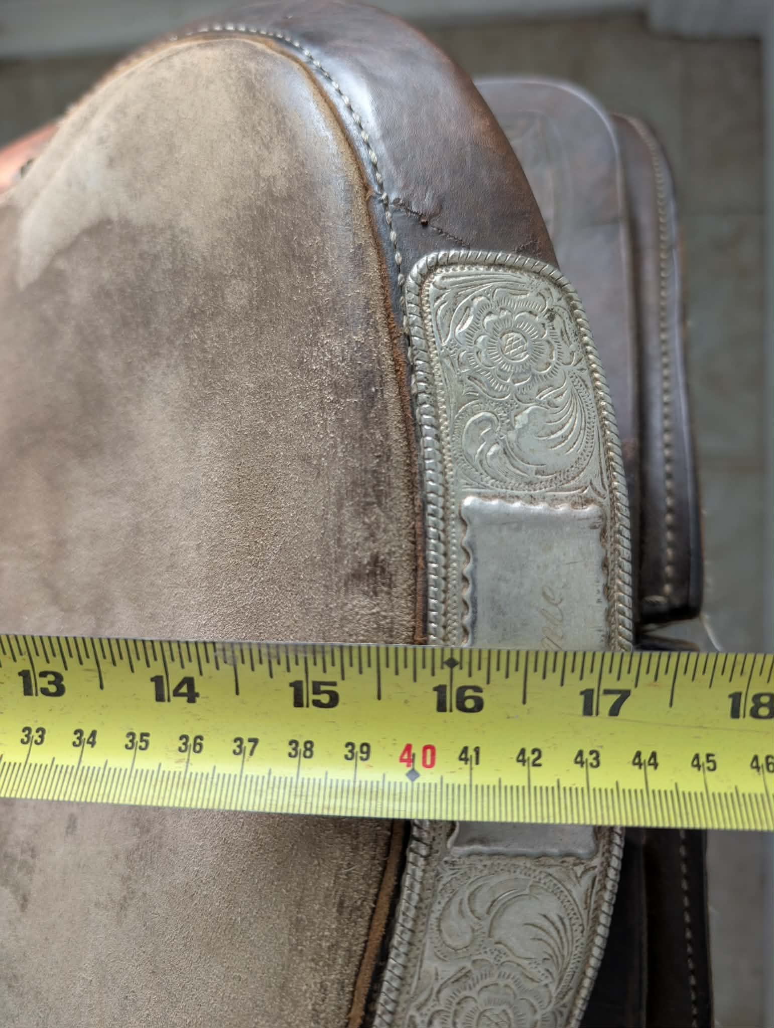 Selle western (3) - 6 1/2 pouces d'arçon