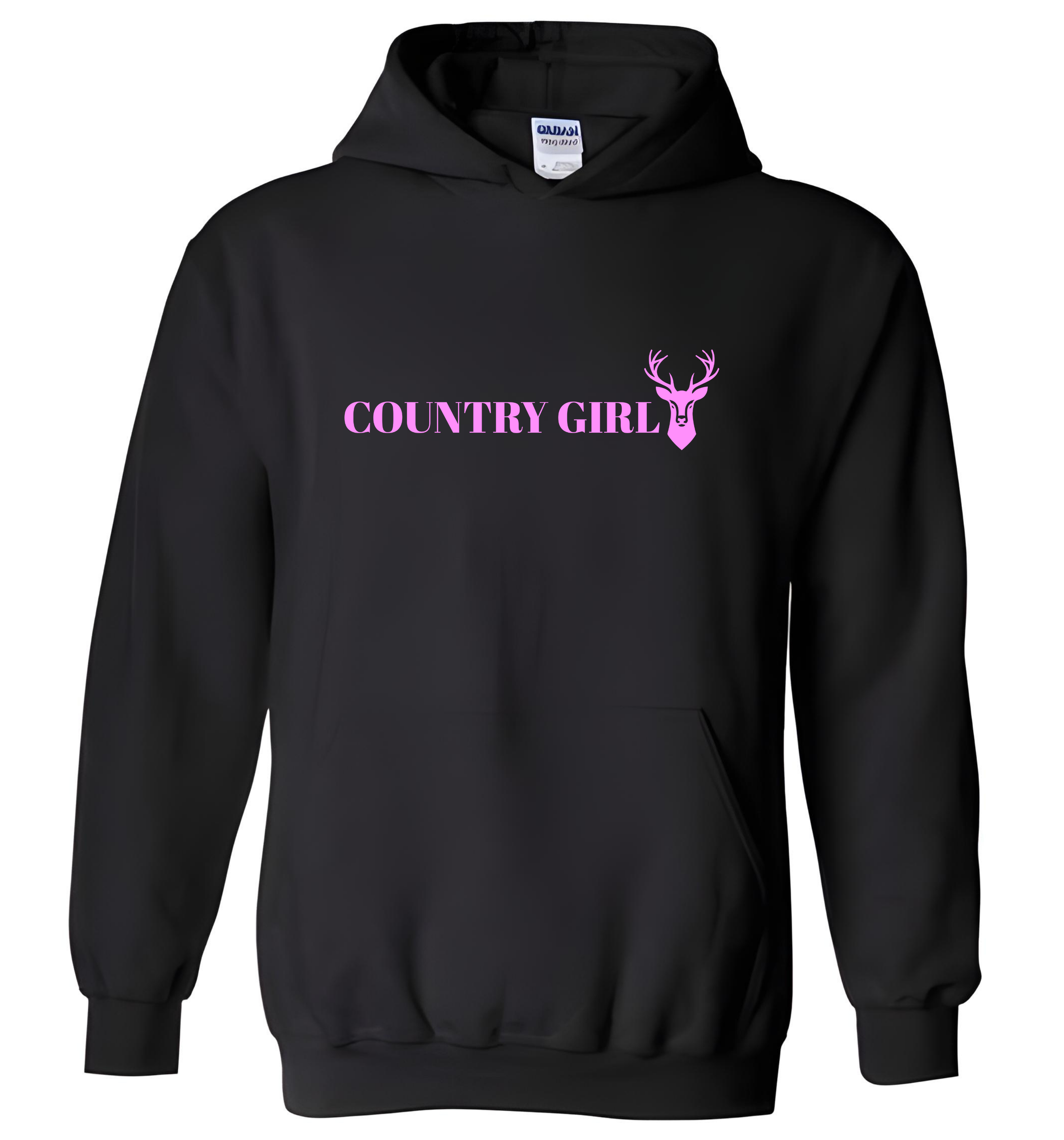 Hoodie - Country girl - Cerf