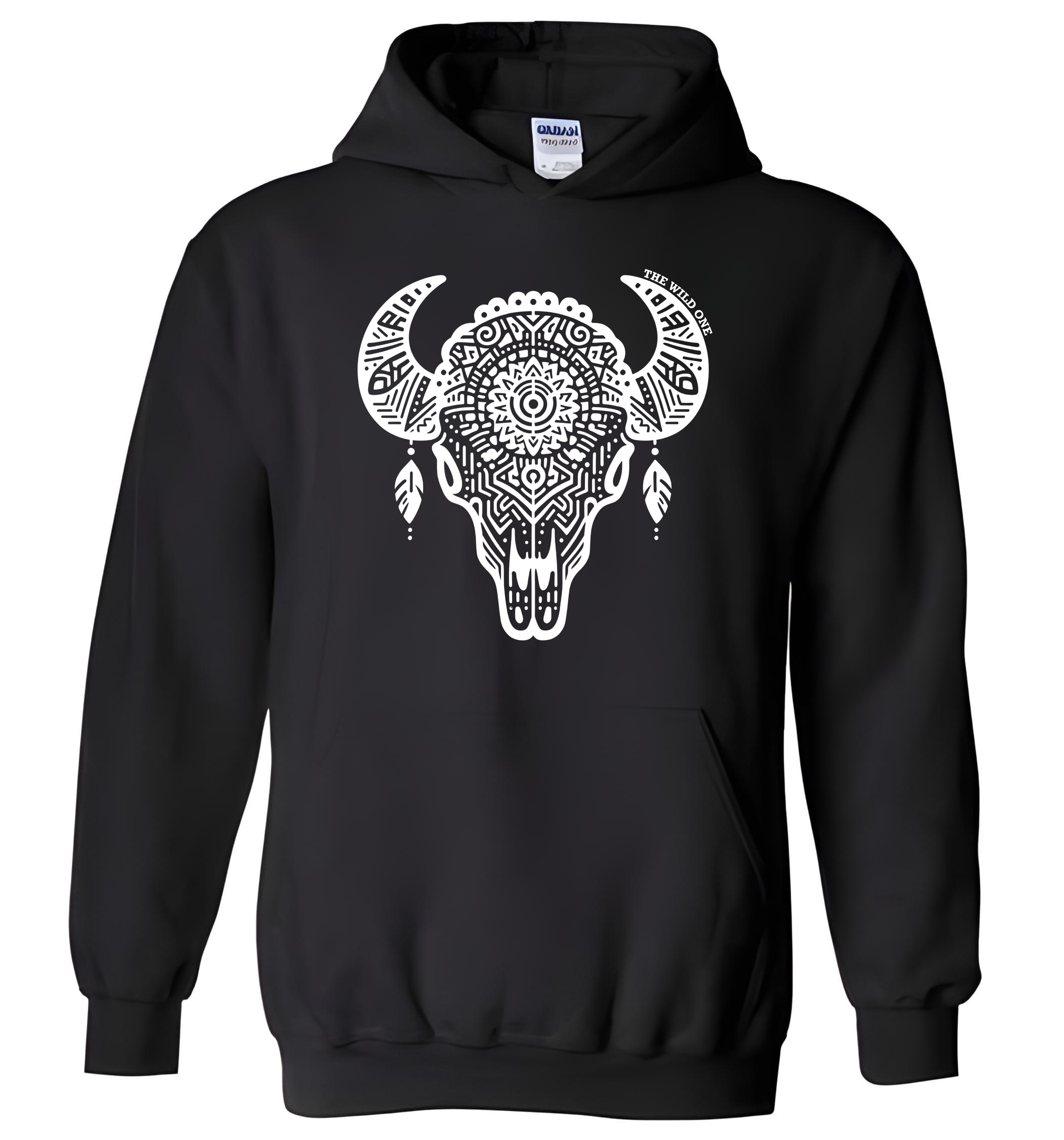 Hoodie - Crâne Bison