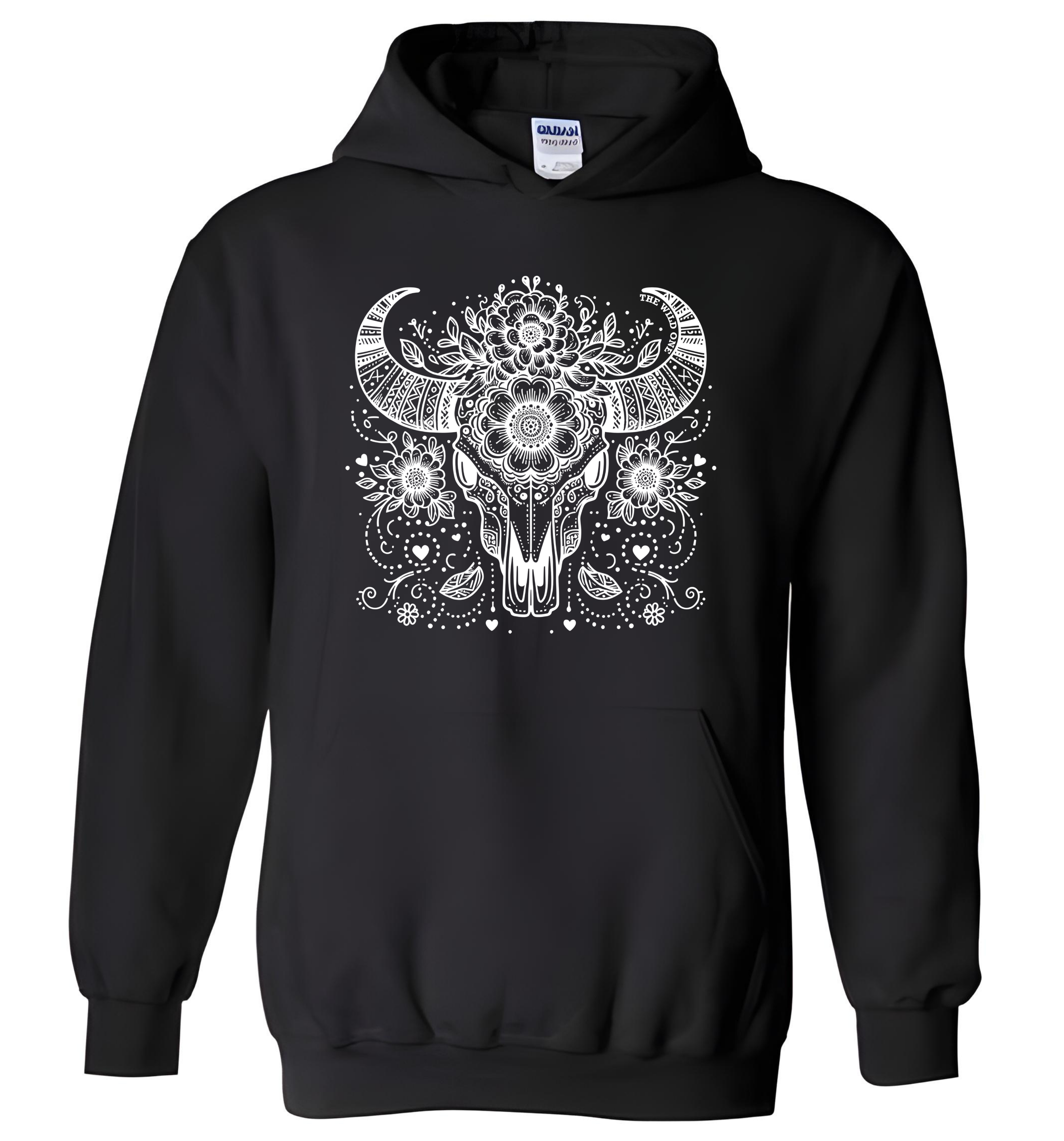 Hoodie - Crâne fleural