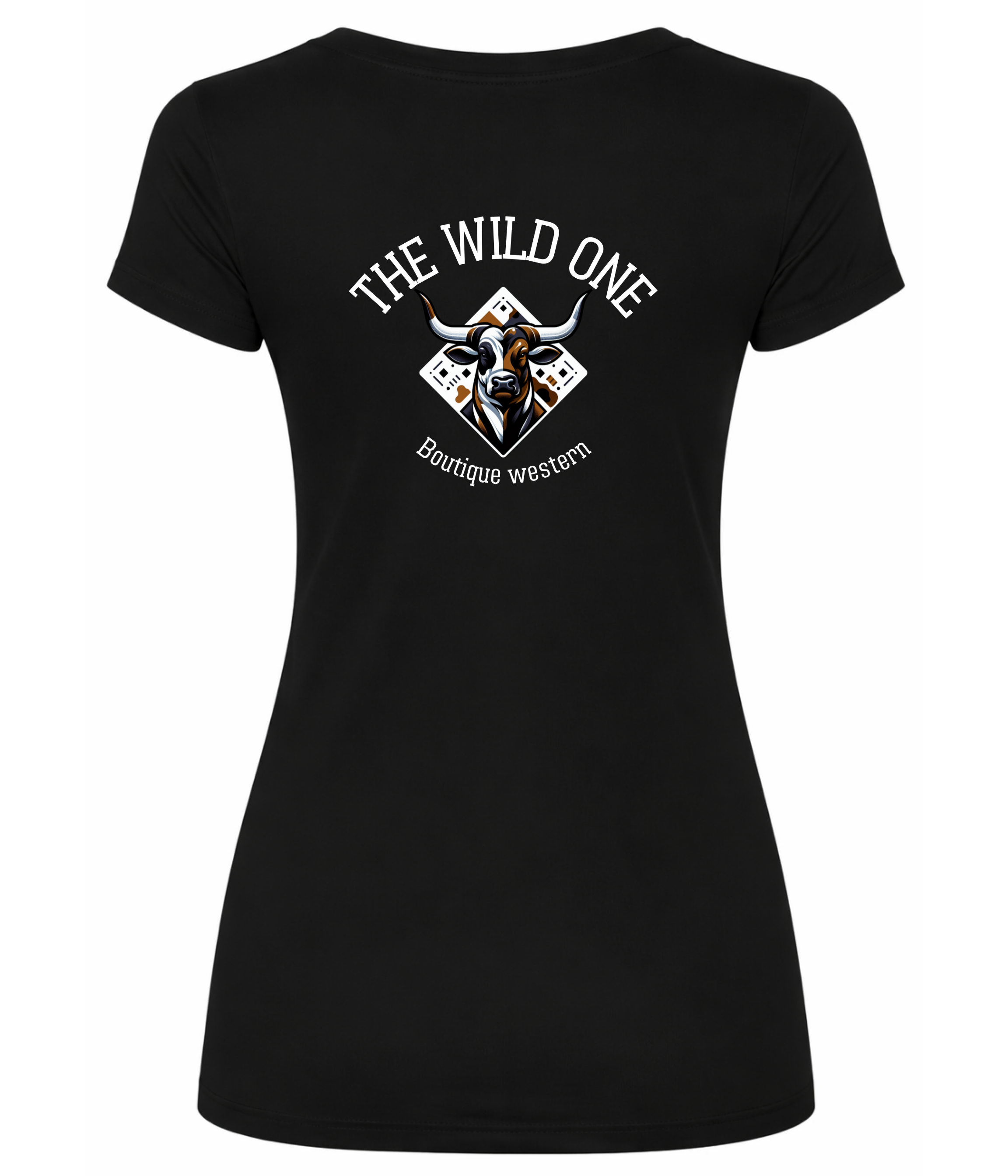 T-Shirt col en V - The Wild One