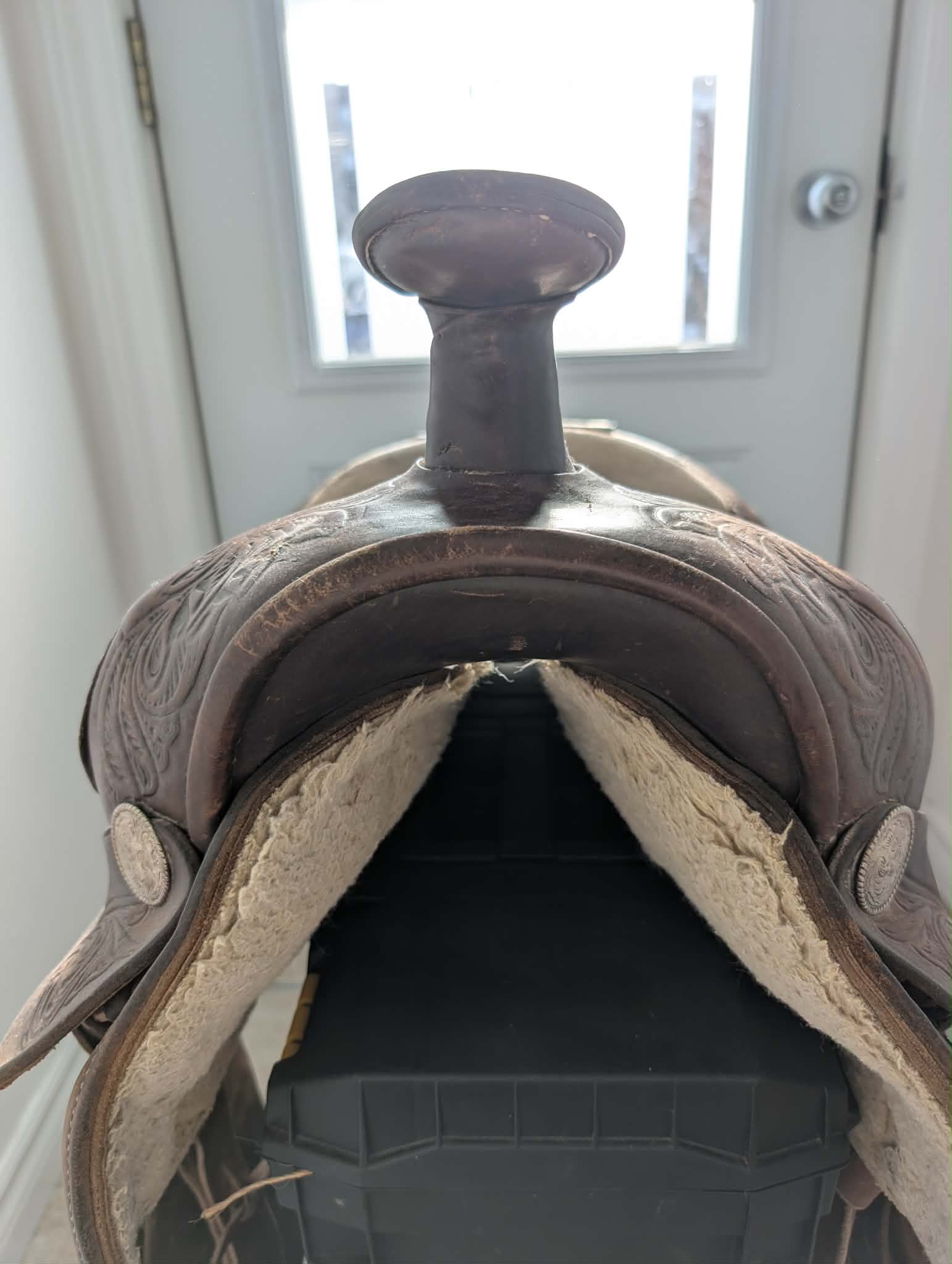 Selle western (3) - 6 1/2 pouces d'arçon