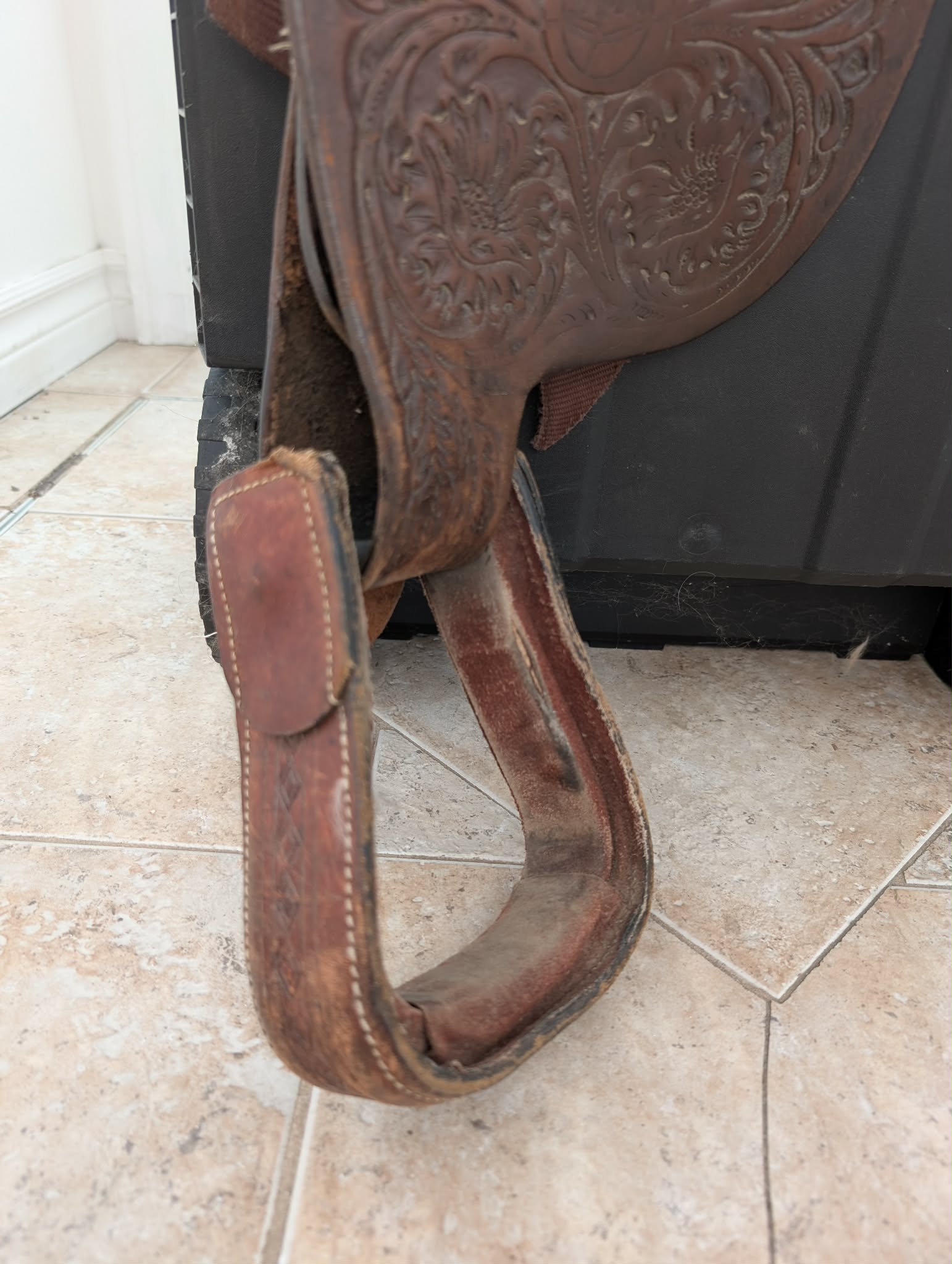 Selle western (1) - 7 pouces d'arçon